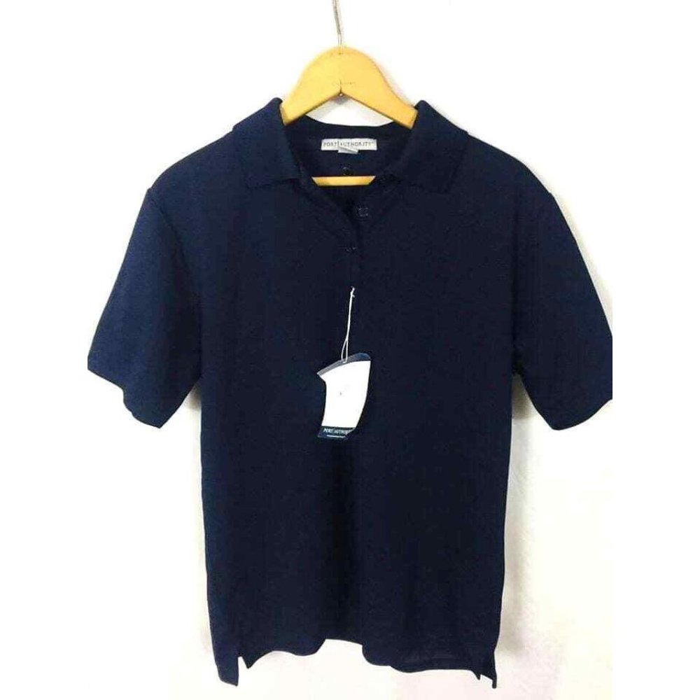 NWT Ladies Port Authority Dry Zone Ottoman Sport Polo Shirt Moisture Wick
